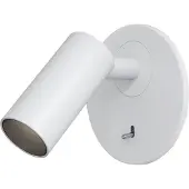 Astro Micro Recessed Switched Wandlamp Matt White