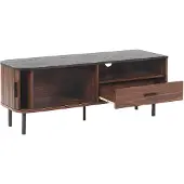 Shumee JOSE - TV-kast-Donkere houtkleur-MDF