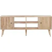 Beliani CHANDLER - TV-kast-Lichte houtkleur-Rubberhout