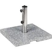Beliani CEGGIA - Accessoires voor parasols-Grijs-Graniet
