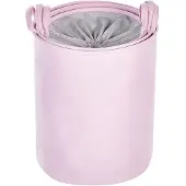 Beliani ARCHA - Wasmanden-Roze-Polyester