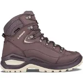 Lowa - Dames wandelschoenen - Renegade Evo GTX Mid Ws Brown Rose/Panna voor Dames - Maat 4 UK - Bordeauxrood