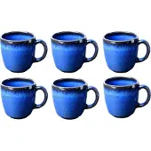 Villeroy & Boch Koffiekop Lave Bleu 190 ml (Set van 6)