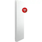 DRL Products ICON WI-FI Elektrische Verticale Paneelradiator 2000 Watt (45cm x 180cm) | Wit (RAL 9003)