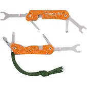 Gentlemen's Hardware multitool Adrenaline 10,5 cm RVS oranje