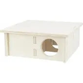 Trixie Knaagdierenhuis 4 kamers 25x10x25 cm hout