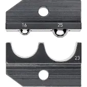 Knipex 97 49 23 Krimpinzetstuk Ongeïsoleerde kabelschoenen, Ongeïsoleerde connectoren (male) 16 tot 25 mm² Geschikt voor merk 97 43 200, 97 43 E, 97 43