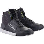 Alpinestars Chrome, schoenen Drystar ,Zwart/Donkergrijs/Neon-Geel ,12.5 US