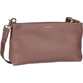 Mandarina Duck Leren Schoudertas Mellow Leather Shoulder Balsamic Bruine