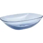 Beliani MOENGO - Wastafel - Blauw - Solide ondergrond