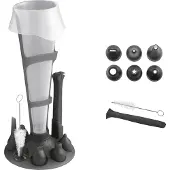 Mastrad spuitzakset met houder - 12-delig