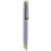 Waterman Hémisphère Balpen | metaal-paarse lak met verguld detail | medium punt | geschenkverpakking