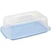 Sunware Gallery Line cakedoos - 3,75L - transparant/transparant blauw