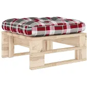 vidaXL Tuinhocker pallet geïmpregneerd grenenhout