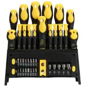 Toolland SCHROEVENDRAAIER- EN BITSET - 39 stuks