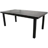 Buitengewoon Boet Giovanna tafel donkergrijs L200/280 x B100 x H77