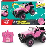 Dickie Toys RC Jeep Wrangler Roze