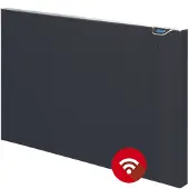 DRL Products KLIMA WI-FI Elektrische Paneelradiator 1000 Watt (50cm x 79cm) | Grijs (RAL 7024)