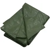 vidaXL Dekzeil 180 g/m² 3x3 m HDPE groen