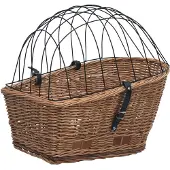 vidaXL Fietsmand voor bagagedrager 55x31x36 cm natuurlijk wilgen