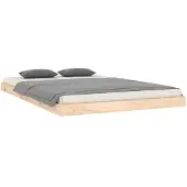 vidaXL Bedframe massief grenenhout 120x200 cm