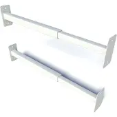 Secu Raambeveiliging | | 31 – 55 cm (Binnen draaiend, Wit)