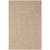 vidaXL Vloerkleed ZIZUR binnen en buiten 120x170 cm jute look