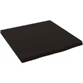 vidaXL Wandschap 40x40x2 cm behandeld massief eikenhout donkerbruin