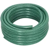 vidaXL Tuinslang met koppelingsset 0,5'' 10 m PVC groen