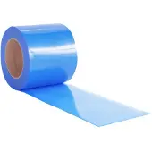 vidaXL Deurgordijn 200x1,6 mm 50 m PVC blauw