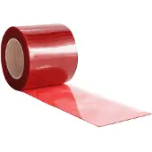 Super Merchant Deurgordijn 200x1,6 mm 25 m PVC rood