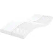 vidaXL Schuimmatras 7 zones hardheid 20 ILD 80x200 cm wit