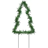 vidaXL Kerstverlichting kerstboom 3 st met grondpinnen 50 LED's 30 cm