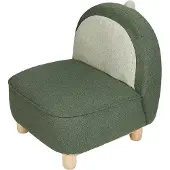 Beliani FABORG - Kinderstoel - Donkergroen - Polyester