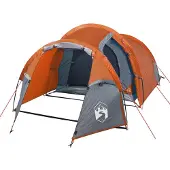 vidaXL Tunneltent 3-persoons waterdicht oranje