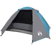 vidaXL Koepeltent 2-persoons waterdicht blauw