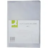 Q-CONNECT L-map, gekorreld, 90 micron, pak van 100 stuks