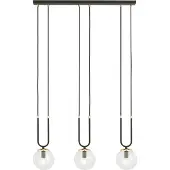 Akord buffet met 3 lades, wit/glanzend wit, 60x40x77 cm