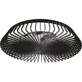 Mantra-Iluminacion Smart LED plafondventilator Himalaya zwart, stil - Mantra , Himalaya, dimbare, Zwart, Woonkamer, Metaal, Modern