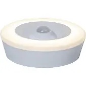Star Trading LED nachtlamp Functioneel, oriëntatielicht, batterij, schemersensor, wit, rond, bewegingsmelder, Ø 8,6 cm