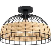 Eglo Rotan plafondlamp Anwick