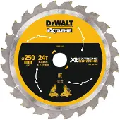 DeWalt DT99571-QZ DT99571-QZ Cirkelzaagblad 250 x 30 x 1.60 mm Aantal tanden: 24 1 stuk(s)