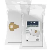 SQOON microvezel stofzuigerzakken 5 zakken (123schoon huismerk)