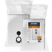 SQOON FB25 microvezel stofzuigerzakken 5 zakken (123schoon huismerk)