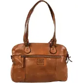 Bear design Lieke Schoudertas cognac handtas dames