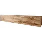 Meubella TV-Meubel Dixon - Eiken - 180 cm - tv kast - Led
