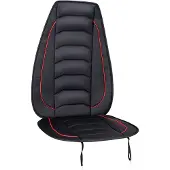 Dunlop Vehicle Universele Autosstoelhoes - 120 x 50 cm, Zwart en Rood
