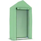 vidaXL Kas met stalen frame 0,5 m² 1x0,5x1,9 m