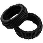 Axa Traction Dynamodoppen Set – Rubber Runner Loopwiel – Vervangset voor HR Traction Dynamo – Anti‑slip – Eenvoudige Montage – Zwart