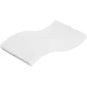 vidaXL Schuimmatras middelzacht 120x200 cm